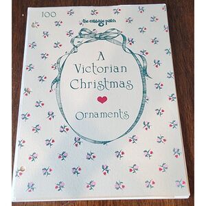 A Victorian Christmas Ornaments Sewing Craft Pattern # 100 Vintage Uncut